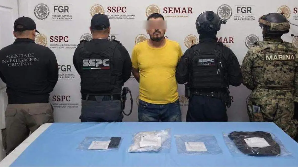 Detención El Piña Semar
