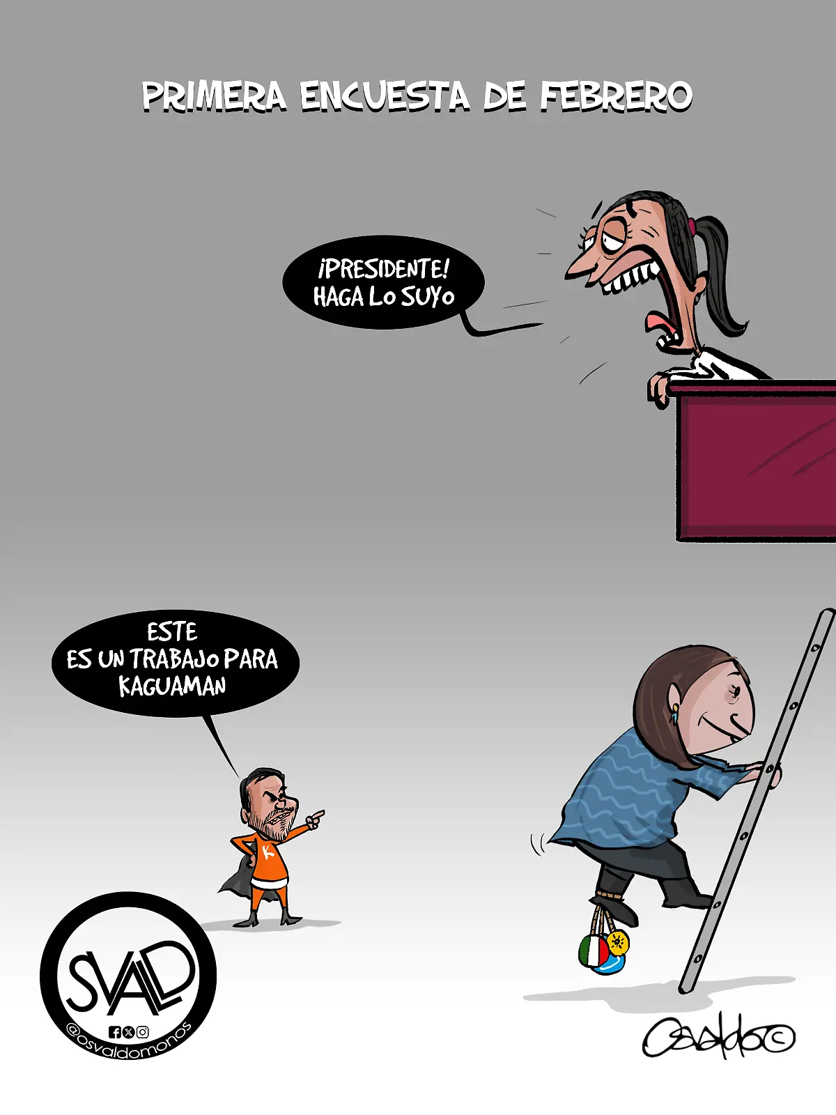 Primera encuesta de febrero