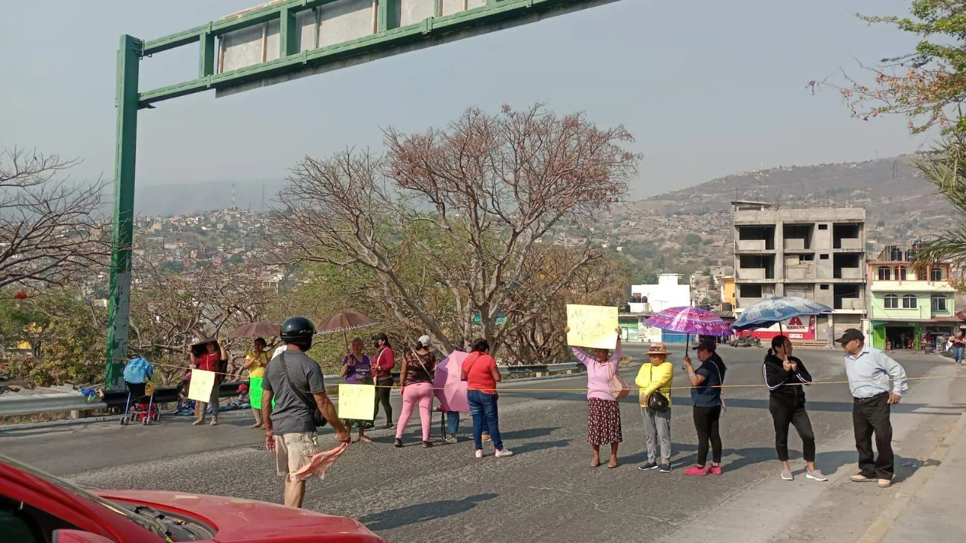 Manifestación-por-falta-de-agua