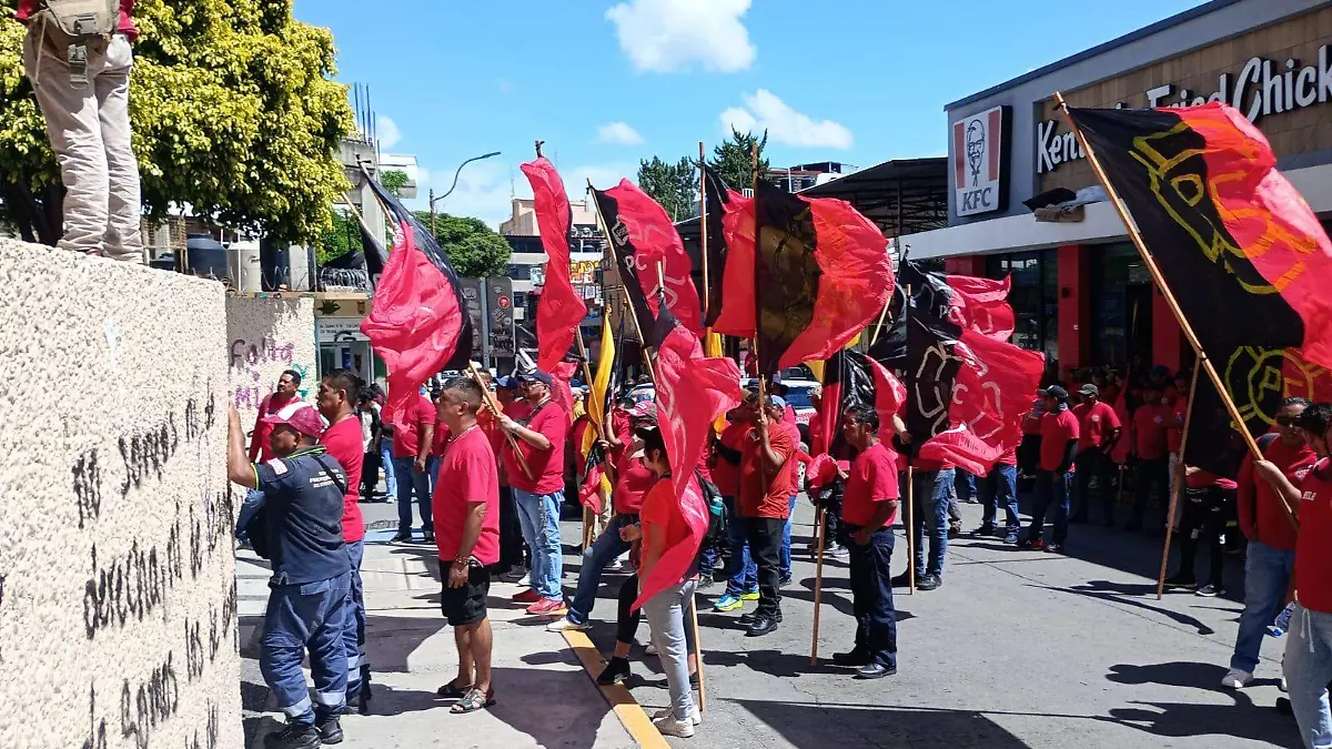 Protesta-Bomberos