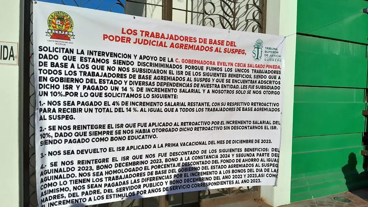 Paro de labores-Poder Judicial