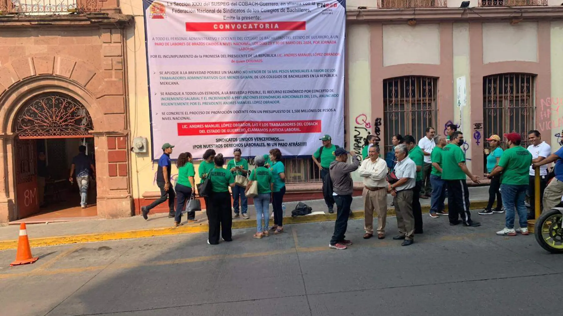 Protesta-Bachilleres