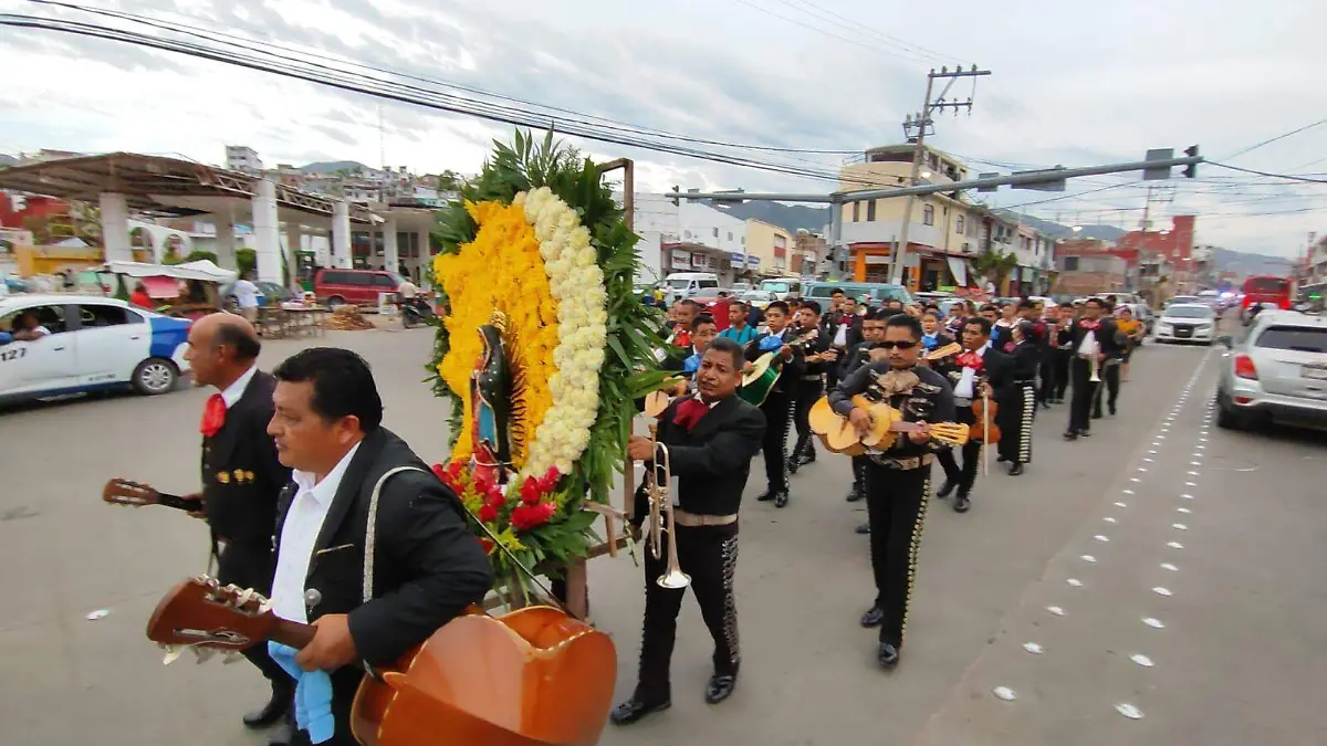 mariachis peregrinacion acapulco
