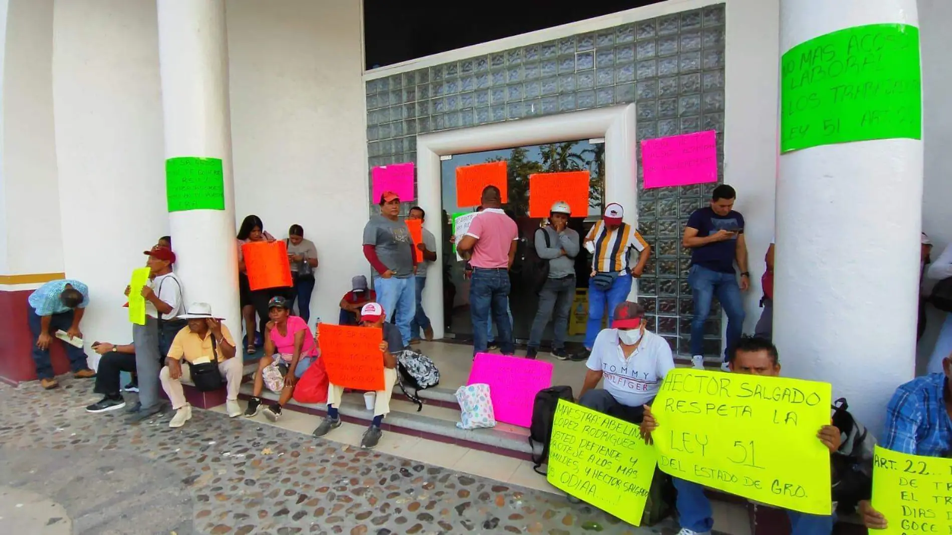 Protestan-Palacio-Federal-Acapulco