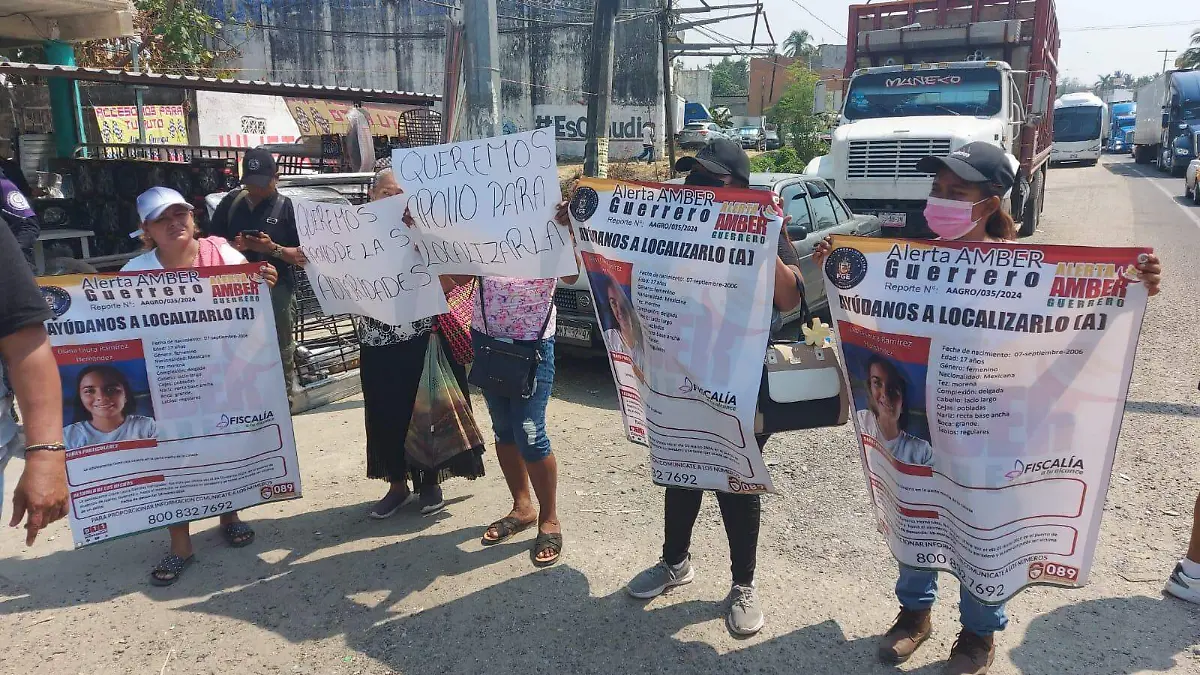 Desaparecida-Bloqueo-Acapulco