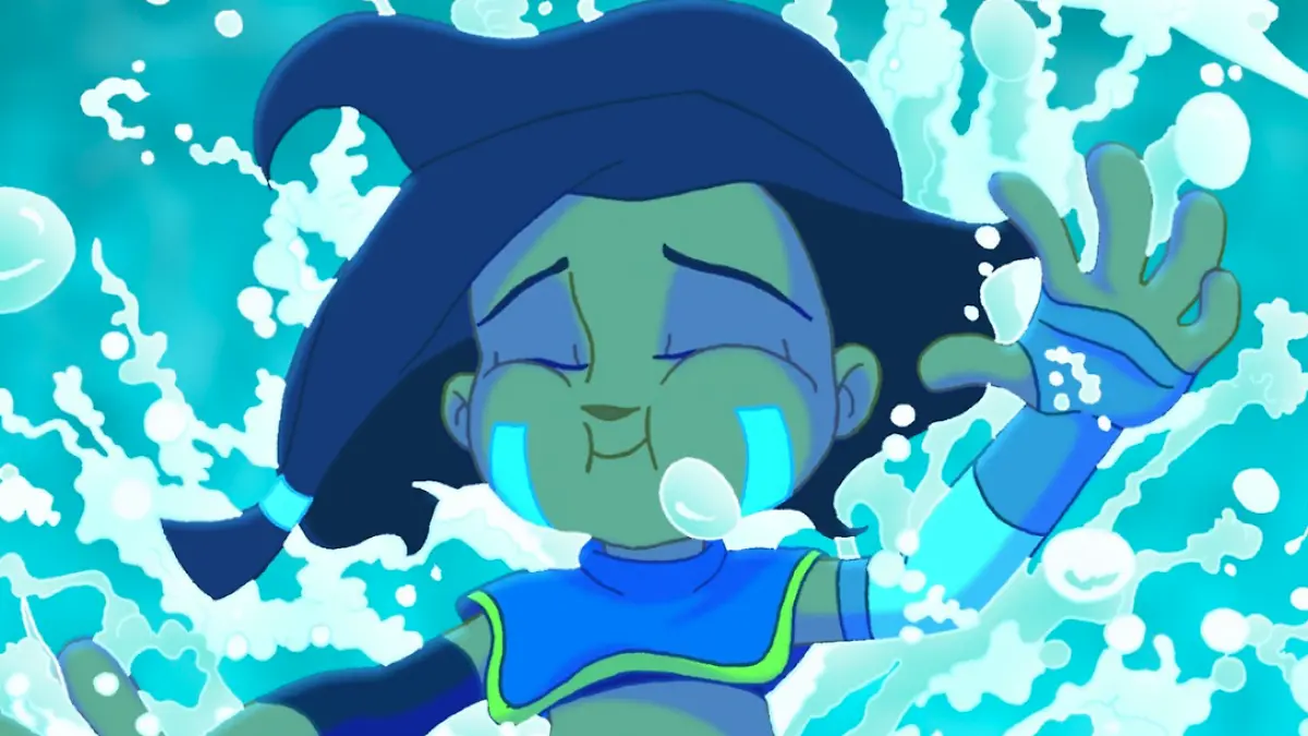 Uma nadadora 