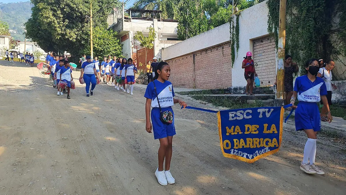 Telesecundafria María de La O, Nuxco, Guerrero. Foto archivo de RSL