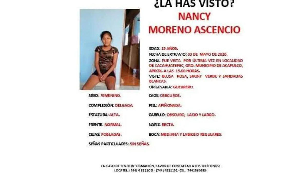 Desaparecida Acapulco