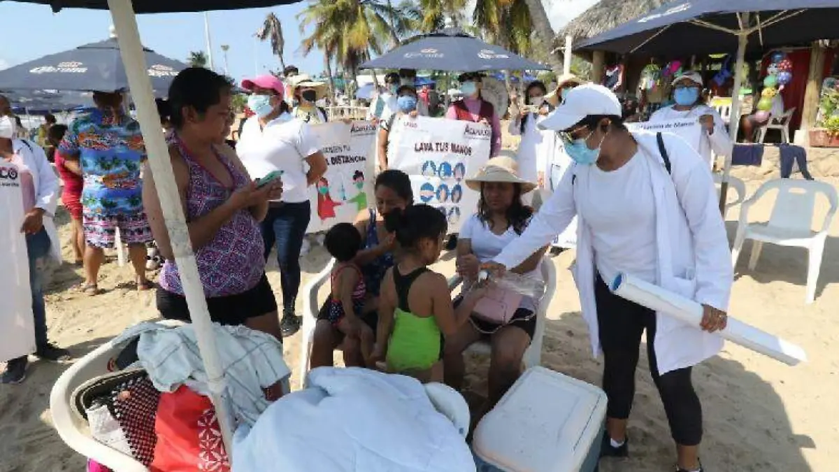 Brigadas de salud costera Miguel Alemán
