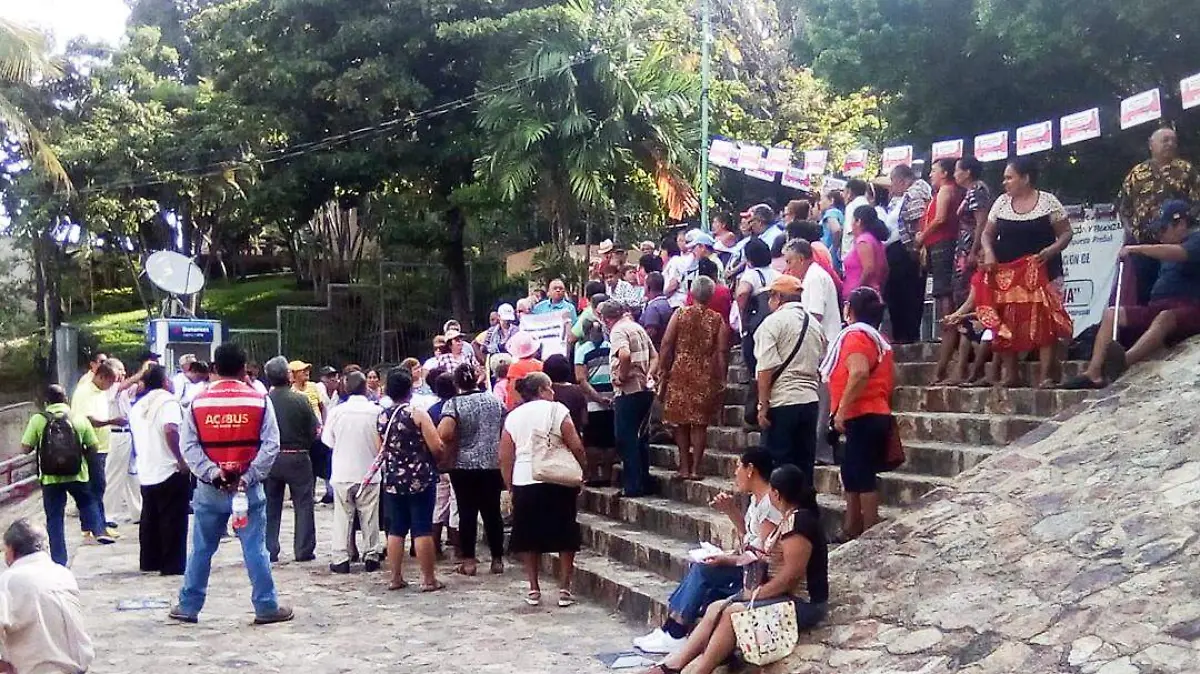 jubilados protestan