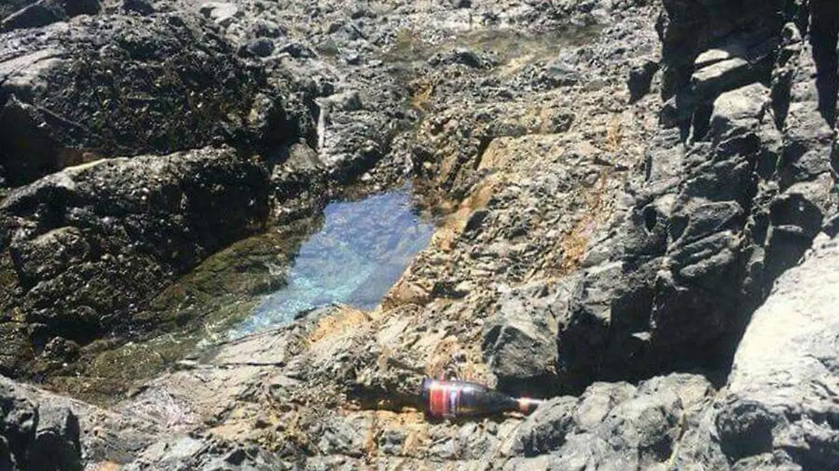 Contaminacion en playa