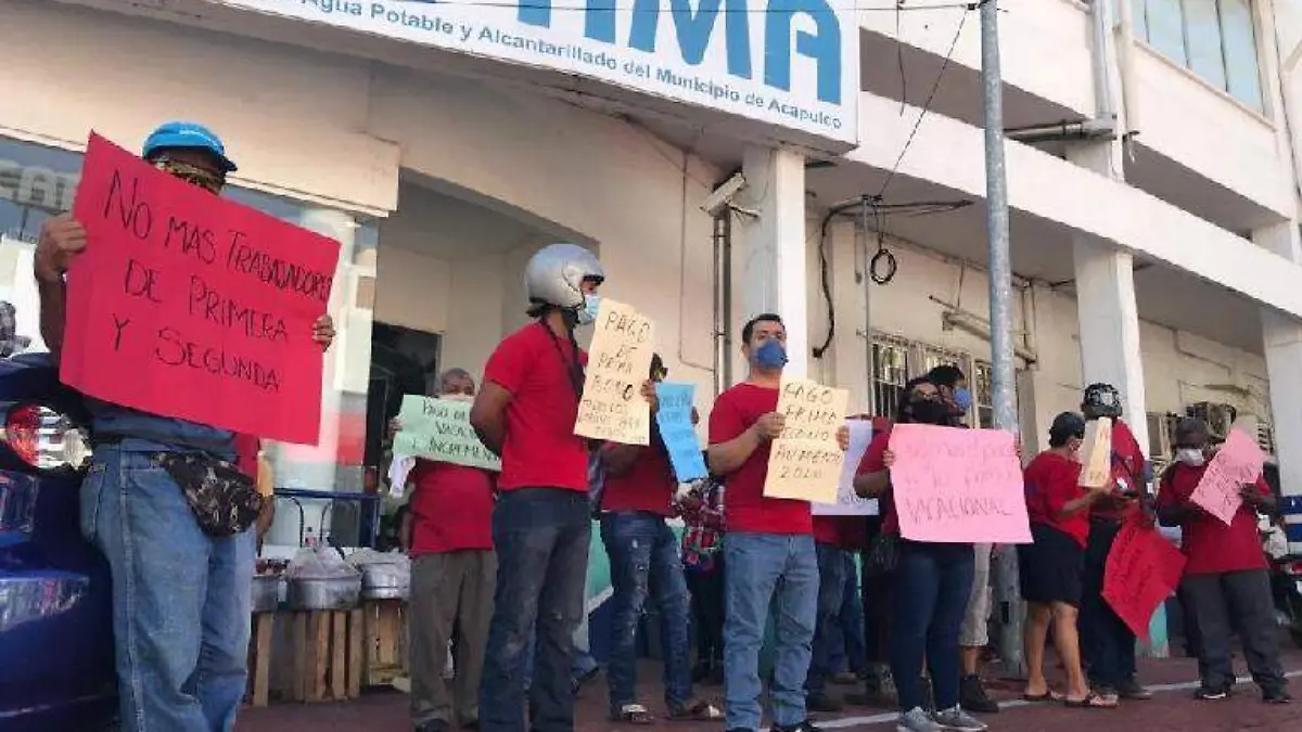 CAPAMA protesta acapulco