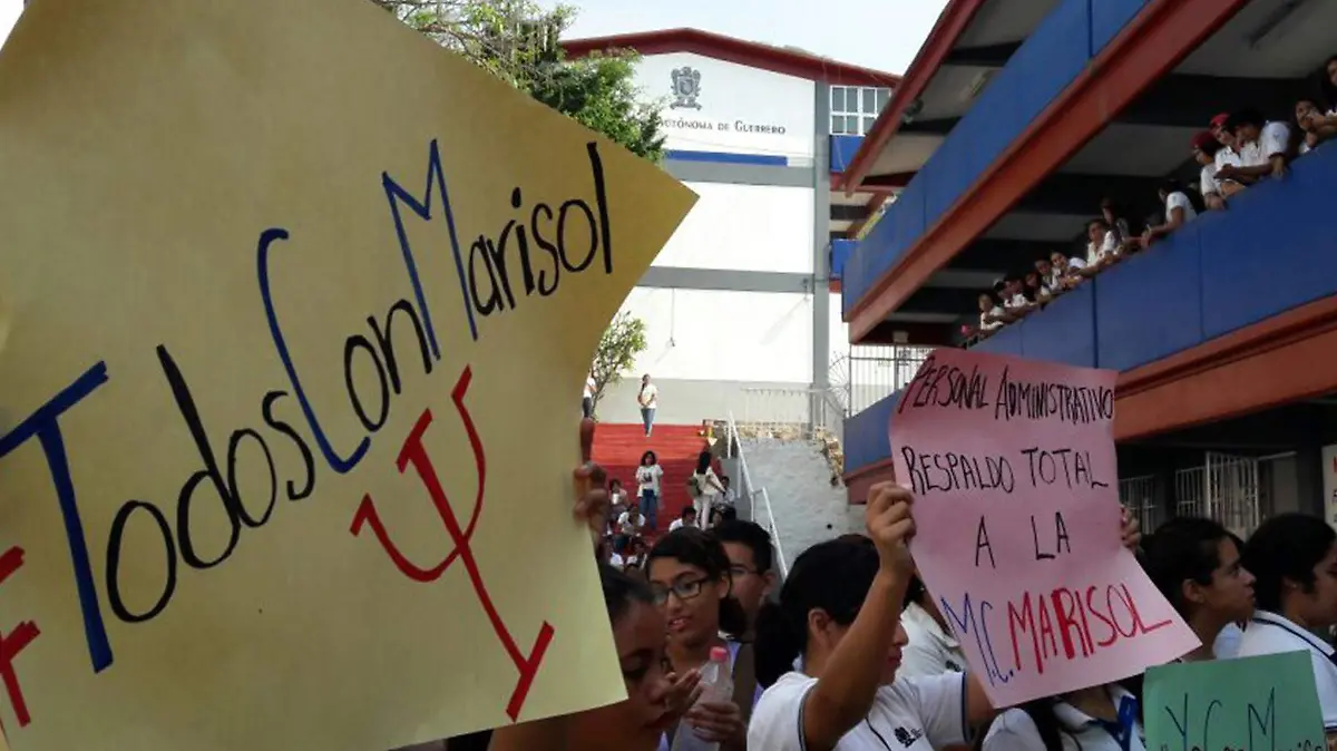 Marisol manifestacion