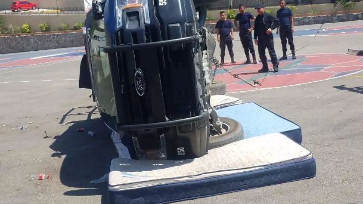 accidente policias