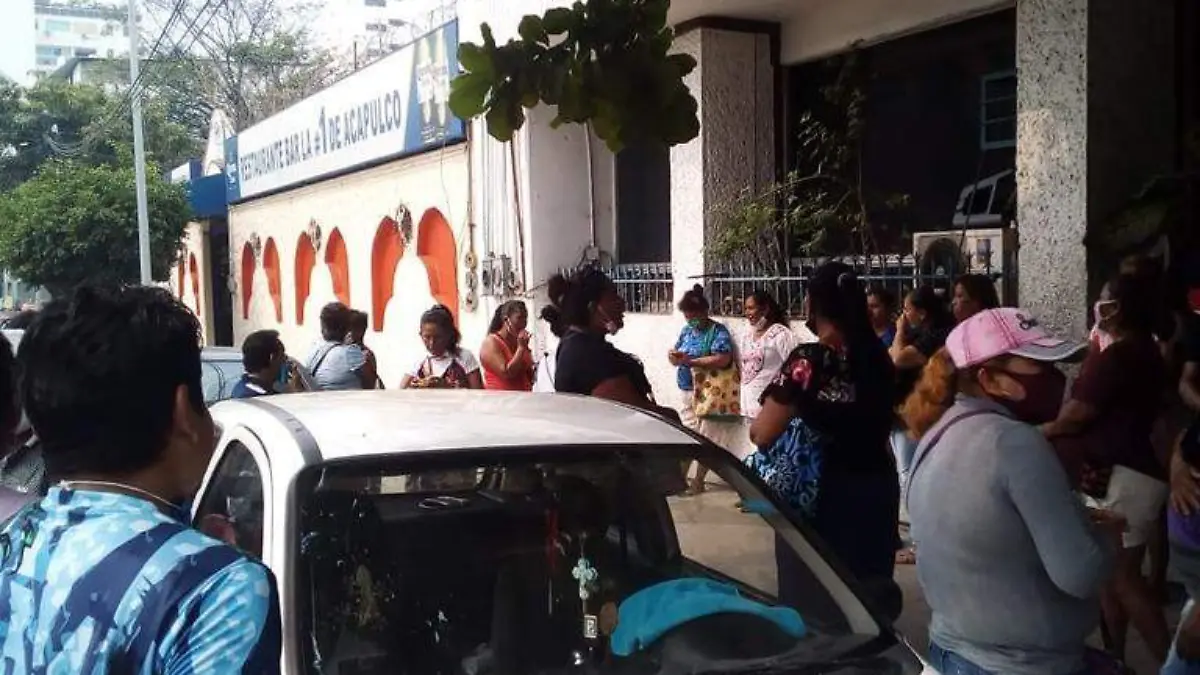 Protesta comerciantes Acapulco