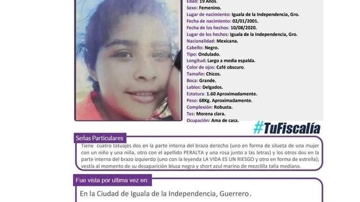 Protocolo Alba mujer desaparecida