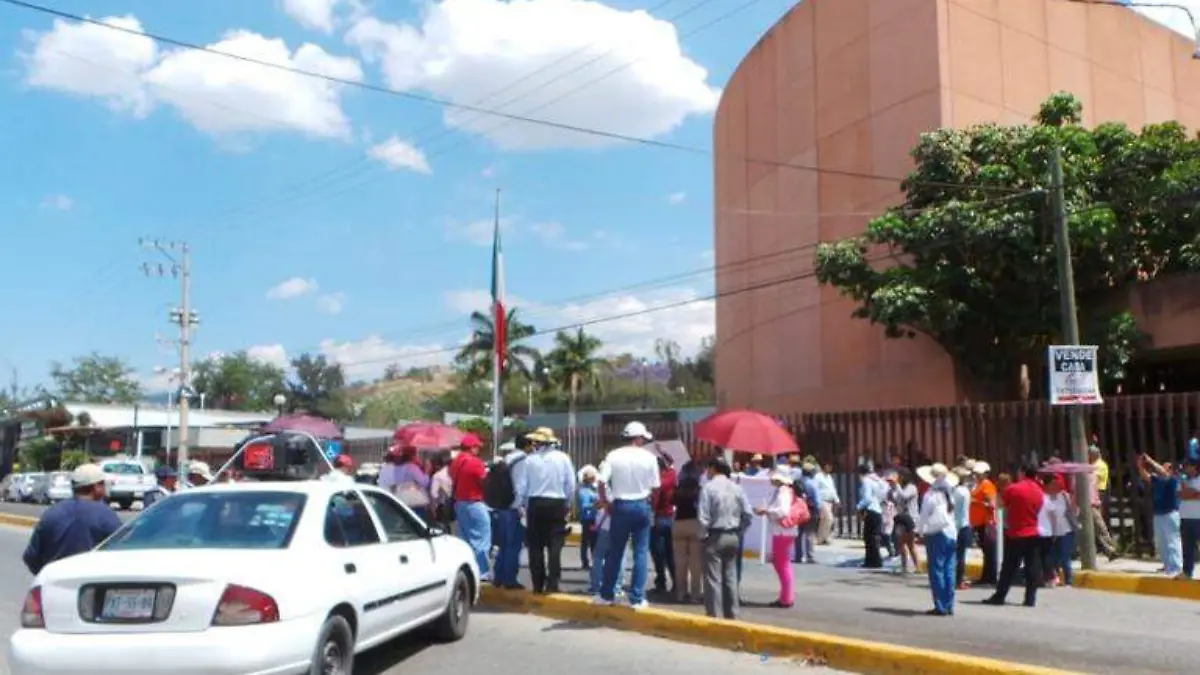 Chilpancingo - Contingente protesta 