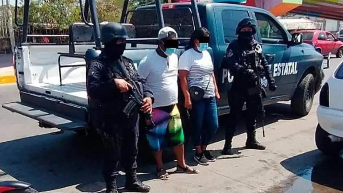 Detenidos el cayaco arma de fuego