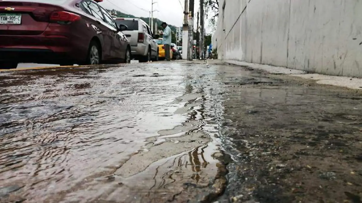 fuga de agua