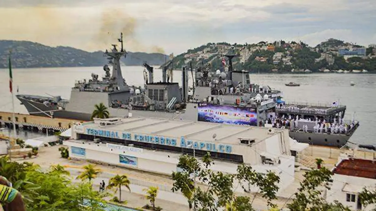 Acapulco - buques adiestramiento corea del sur