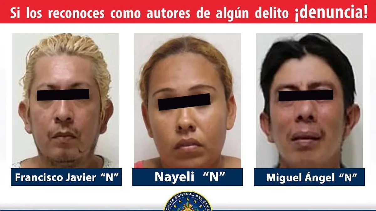 detenidos fge