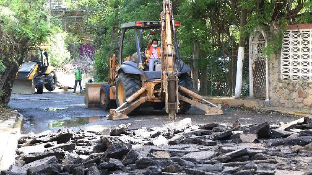 reparacion calles costera vieja