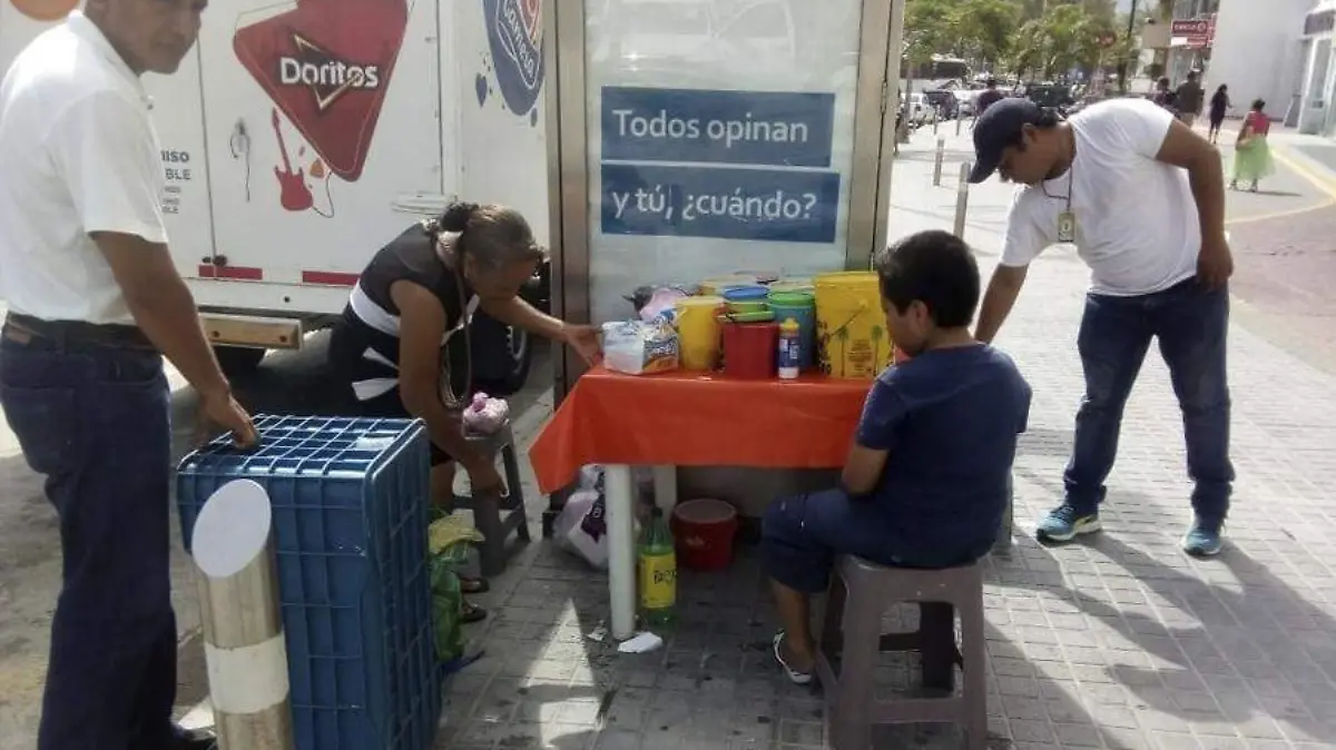 Retira via publica