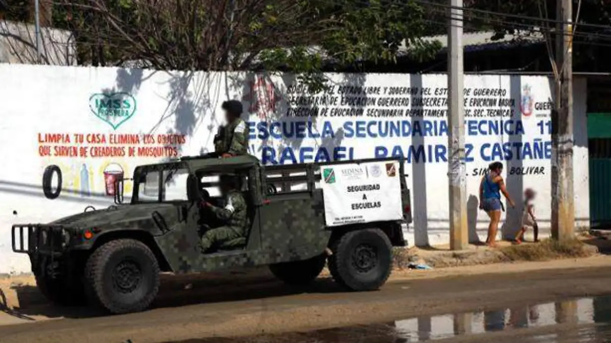 Acapulco escuelas en la simón bolivar seguridad