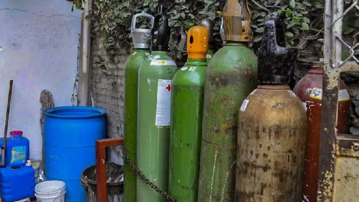 Tanque de oxígeno