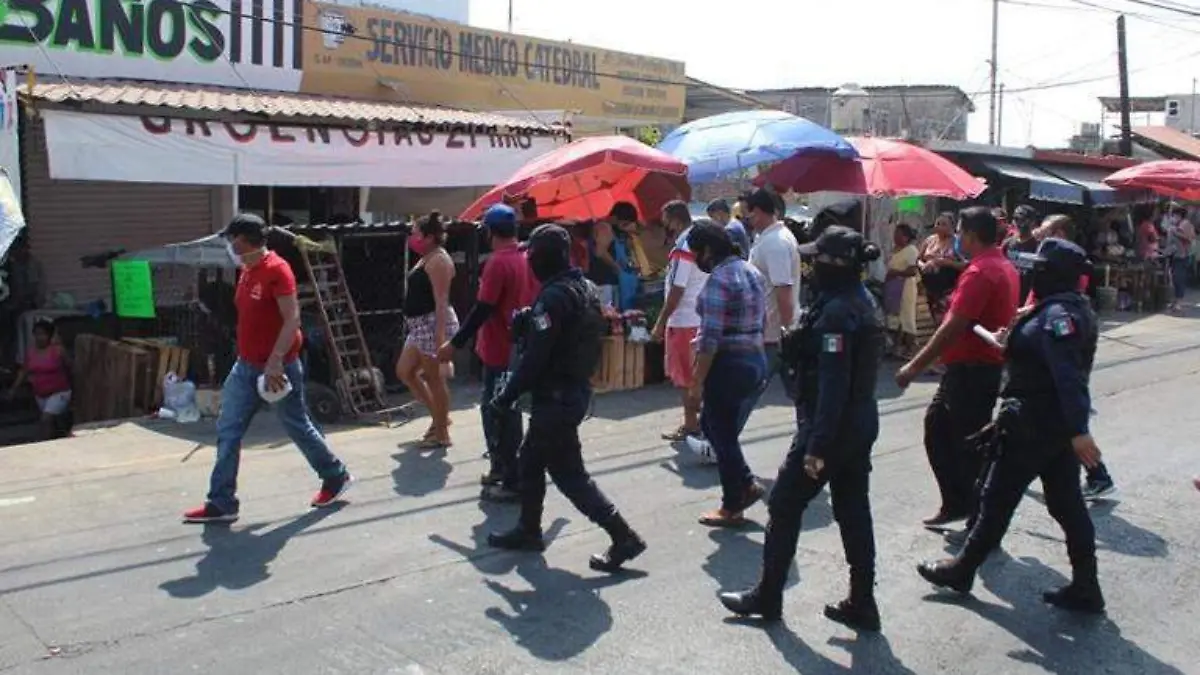 Acapulco ayuntamiento mercados cierre sabana