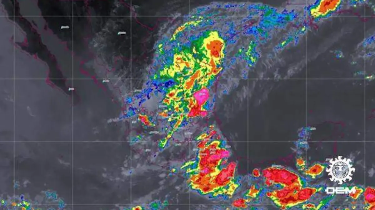 Acapulco - lluvias fuertes en las siete regiones de Guerrero