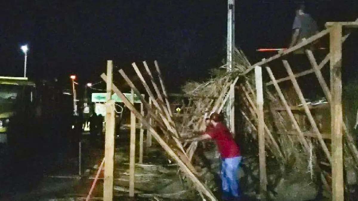 Hospital quemado negocios