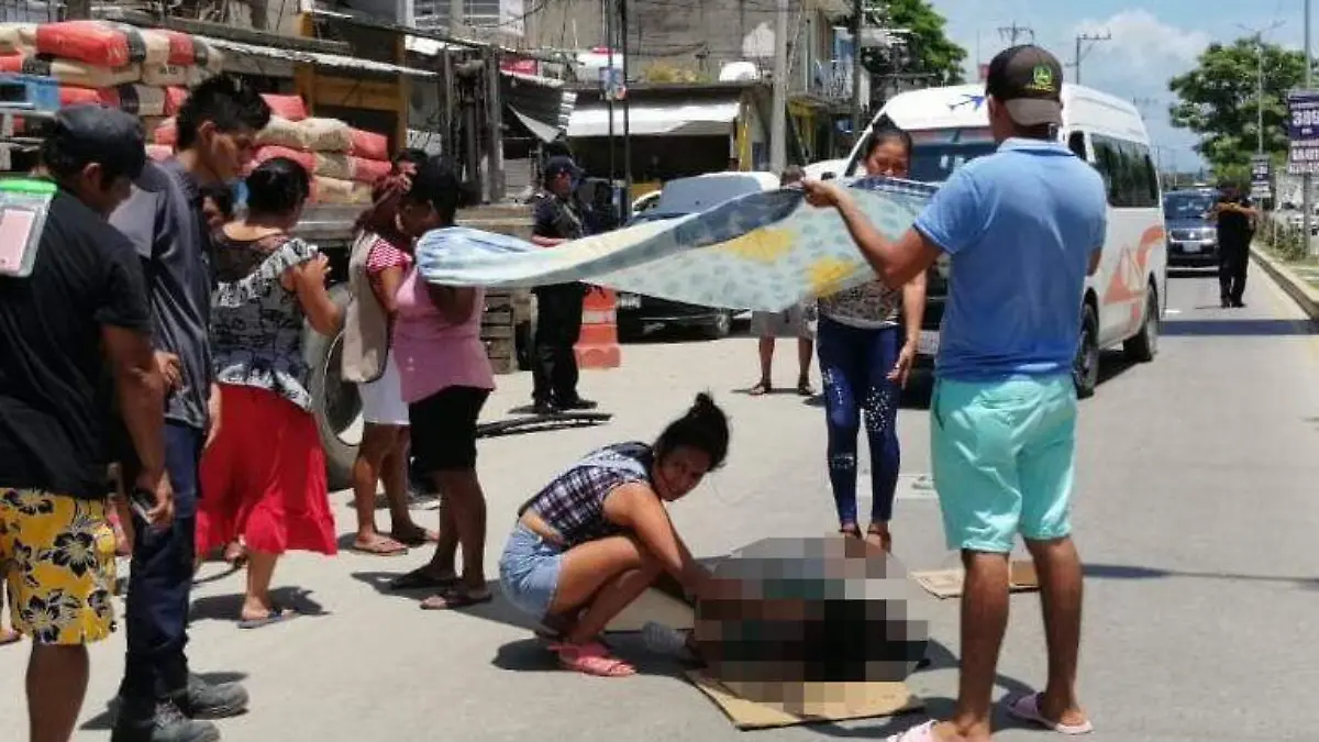 mujer atropellada