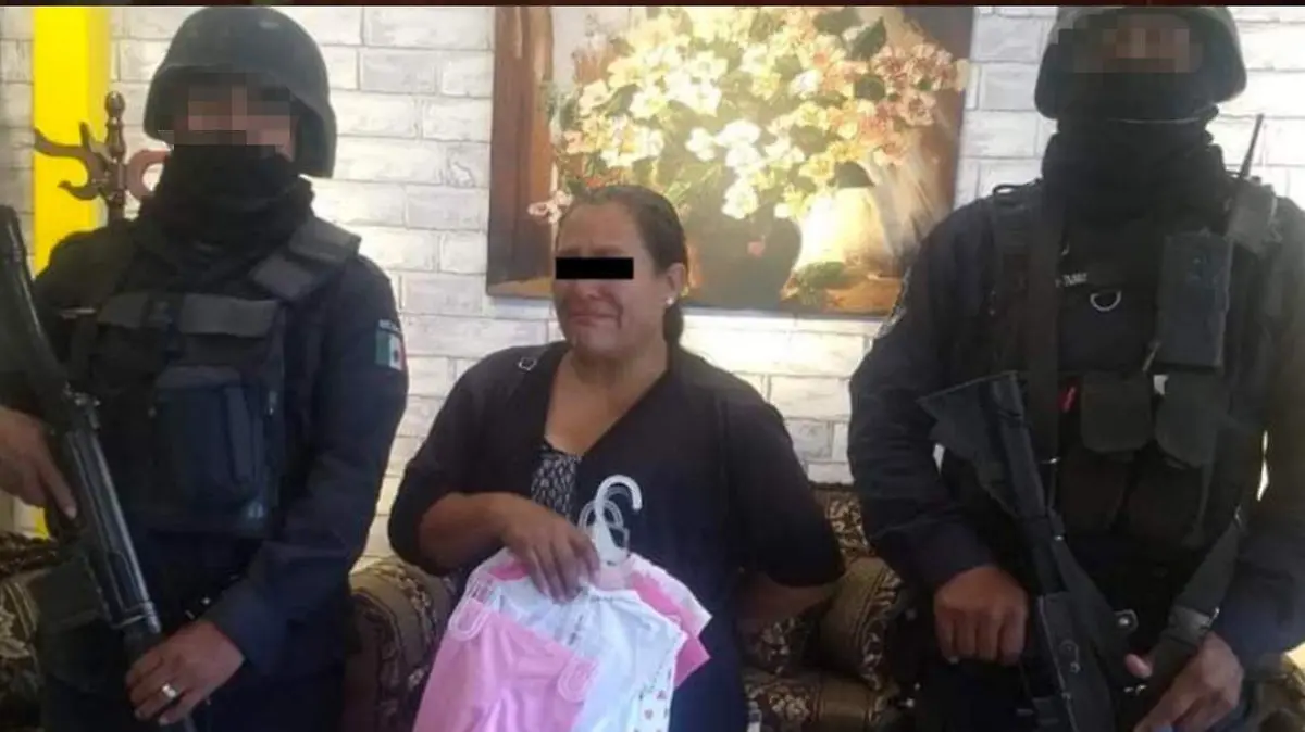 mujer detenida