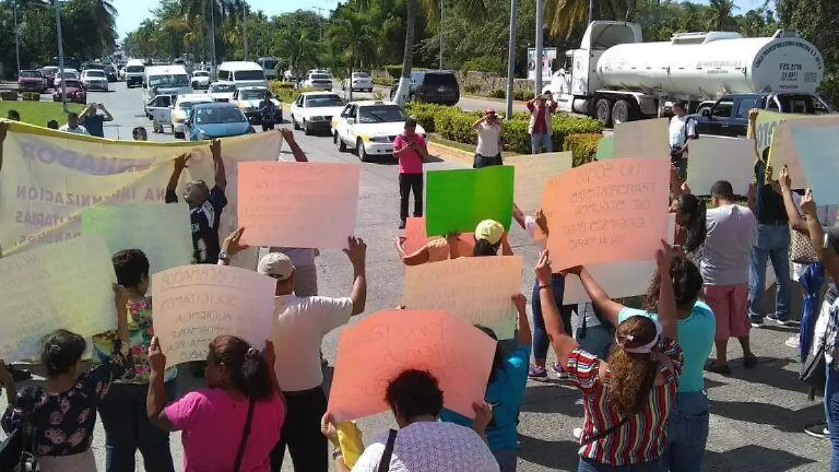 Acapulco protesta en Protur Guerrero Violencia Inseguridad