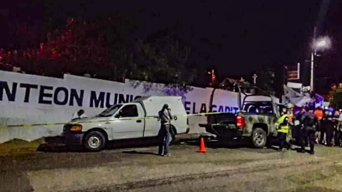 Acapulco - restos humanos en la colonia Garita