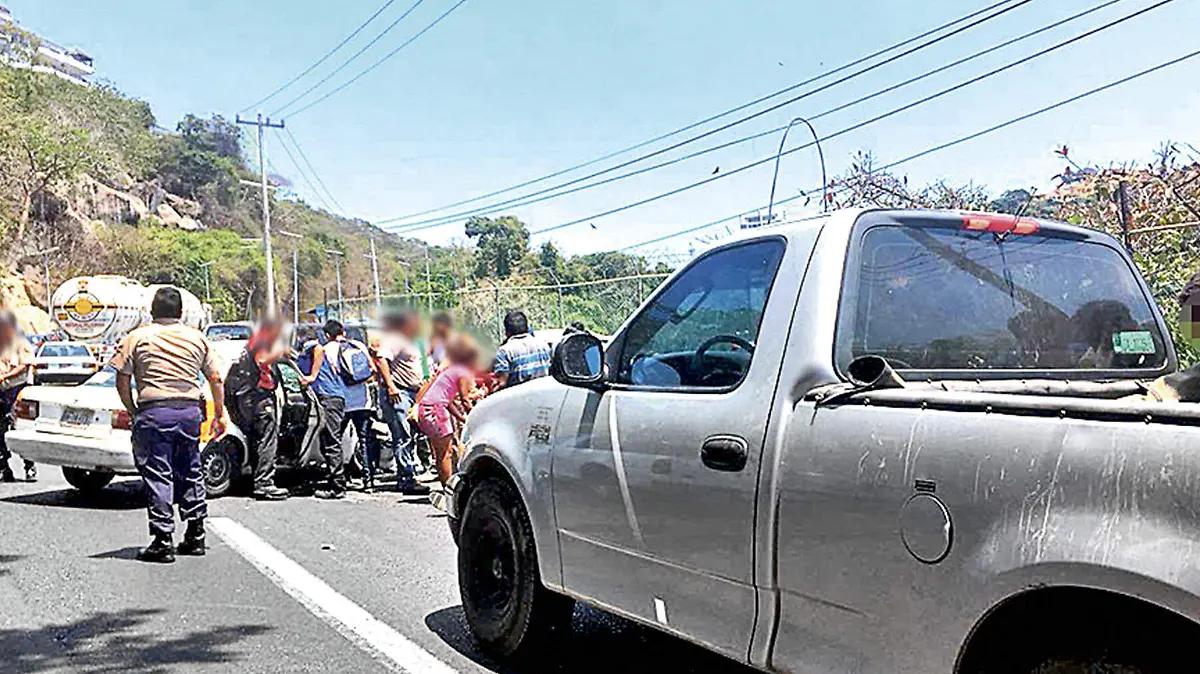 Accidente en la Escenica