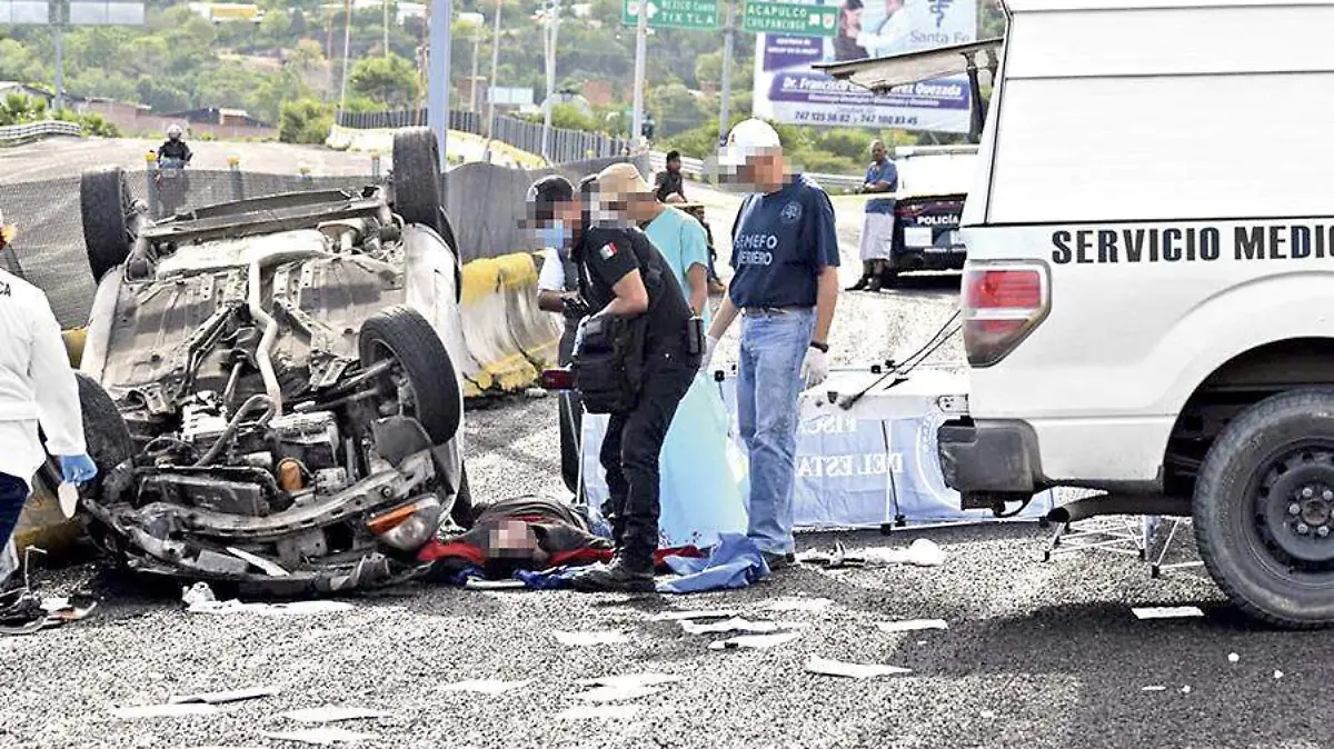 Accidente autopista