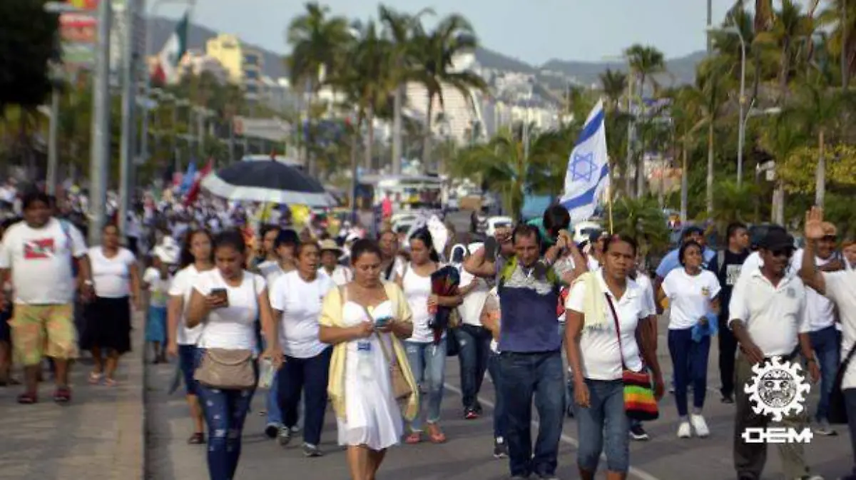 Acapulco - Marcha de cristianos
