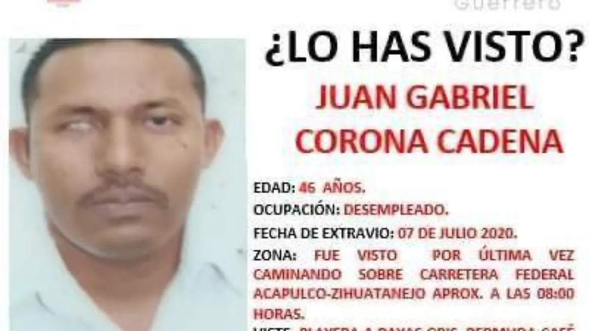 personas desaparecidas