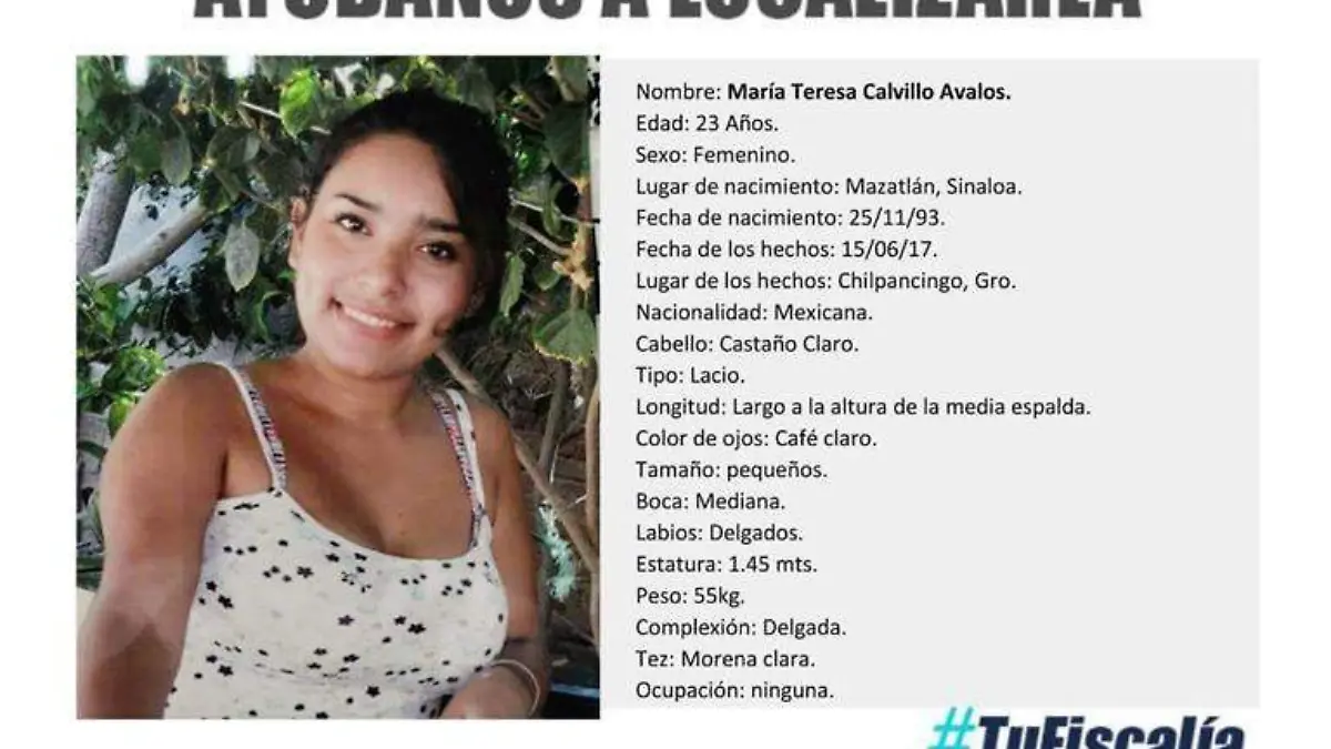 mujer desaparecida Guerrero