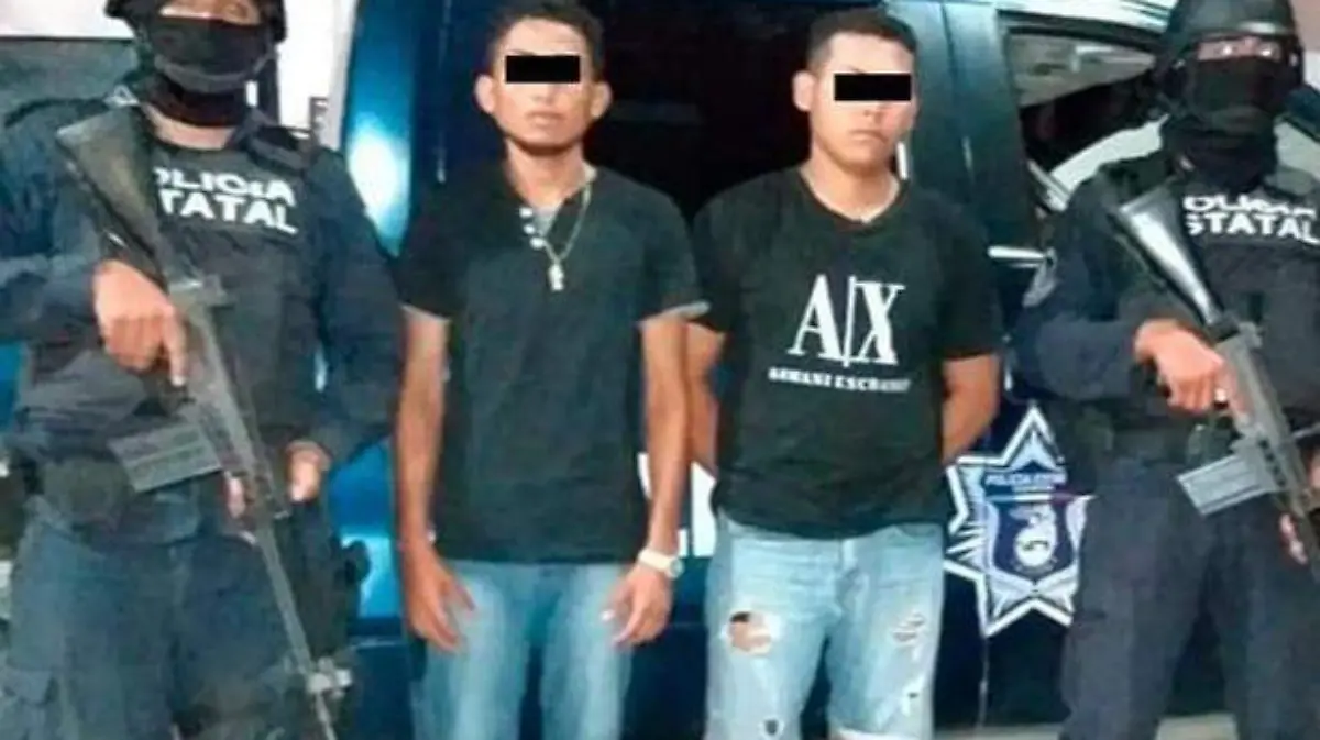 Acapulco dos detenidos por portación de arma de fuego