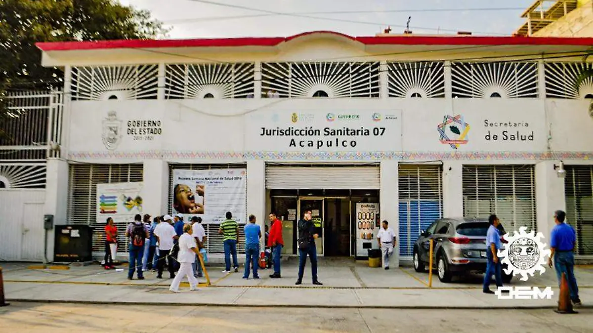 Toman instalaciones de entro de salud en la Jardín