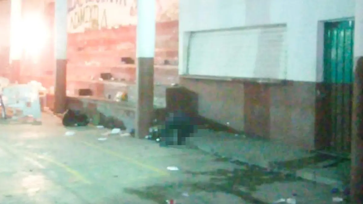 hombre asesinado