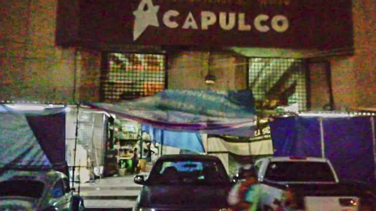 Acapulco - Muerto en el mercado central