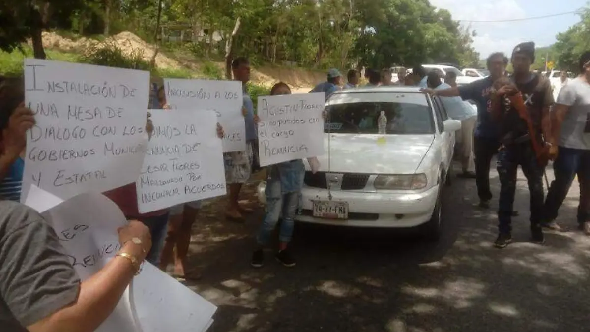 Bloqueo en Xaltuianguis
