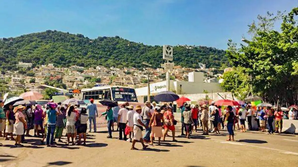 Bloqueo en la escénica