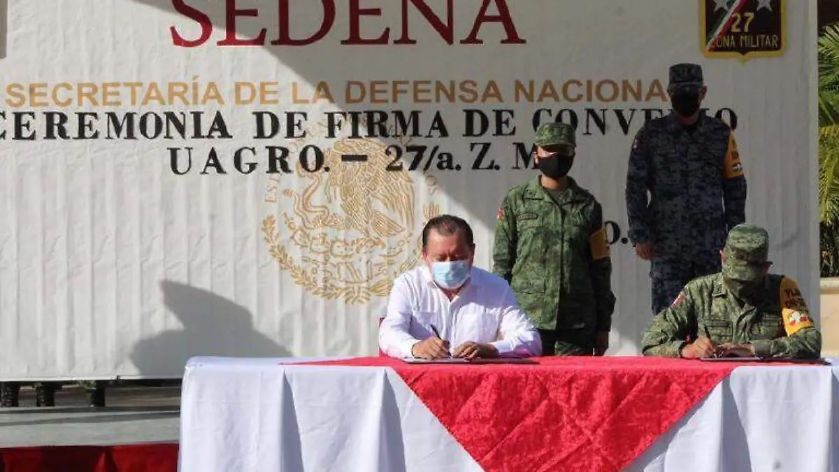 Firman convenio uagro militares
