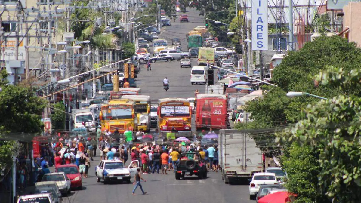 bloqueo comerciantes