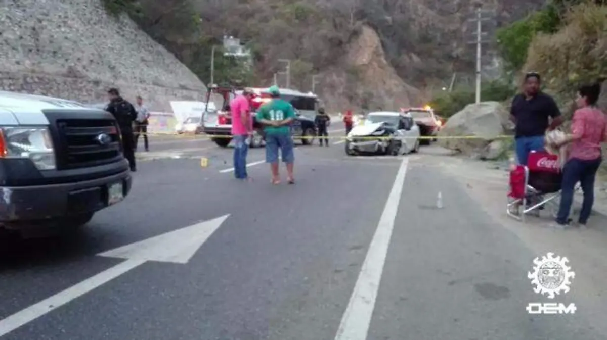 Acapulco - accidente carretero